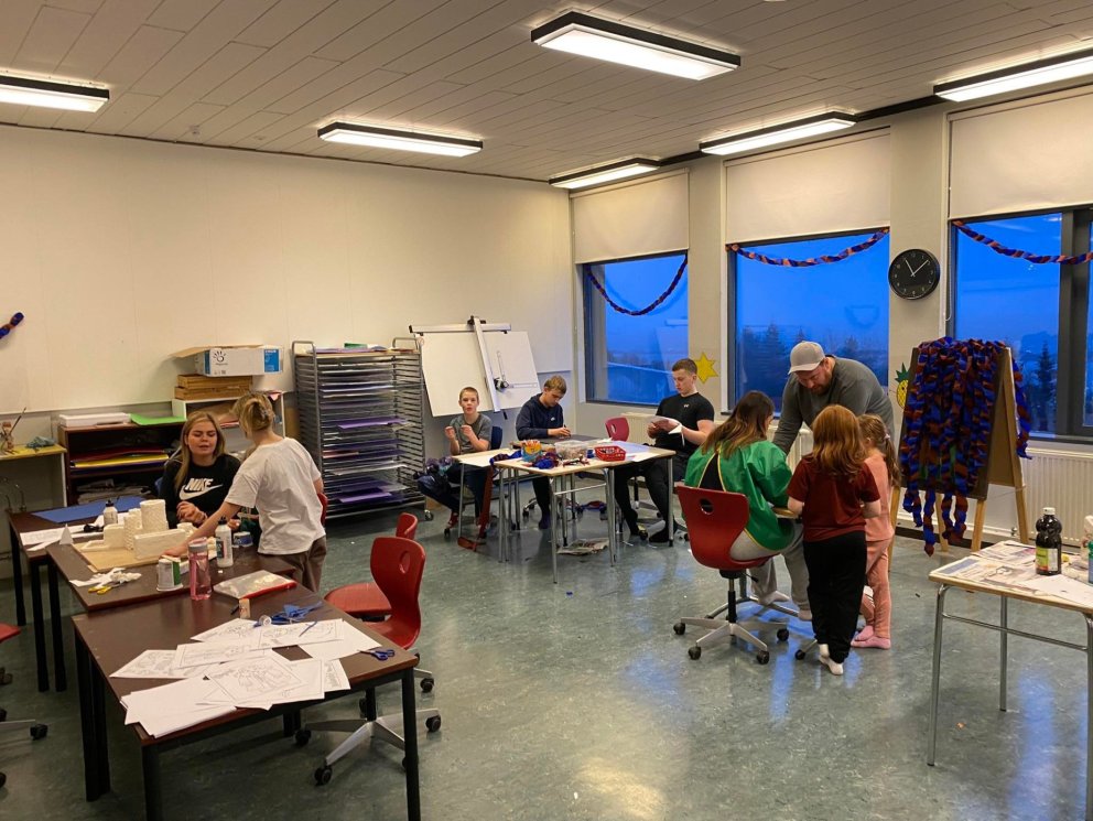 Opið hús í skólanum