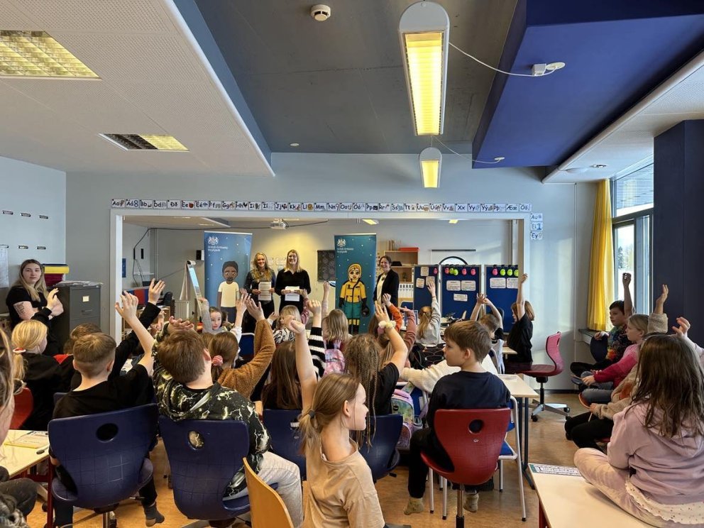 Heimsókn frá sendiherra Breta