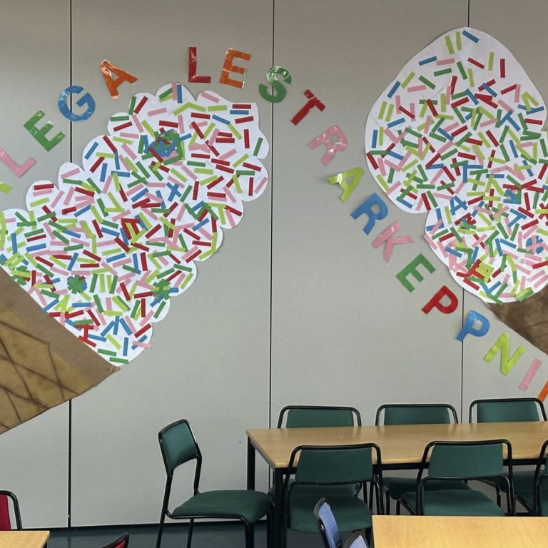 Svakalega lestrarkeppnin í Vopnafjarðarskóla! 📚🍦