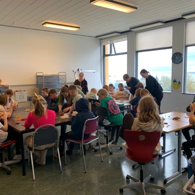 Verkefni um Álfkonudúkinn