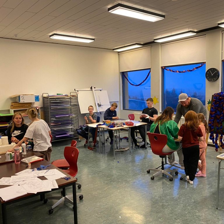 Opið hús í skólanum