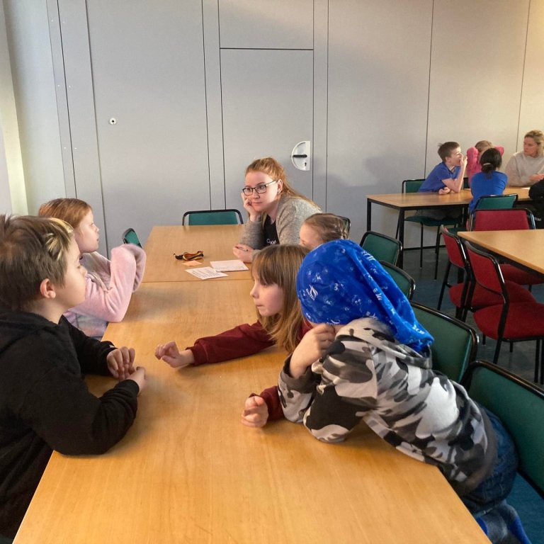 Nemendaþing hjá yngri nemendum