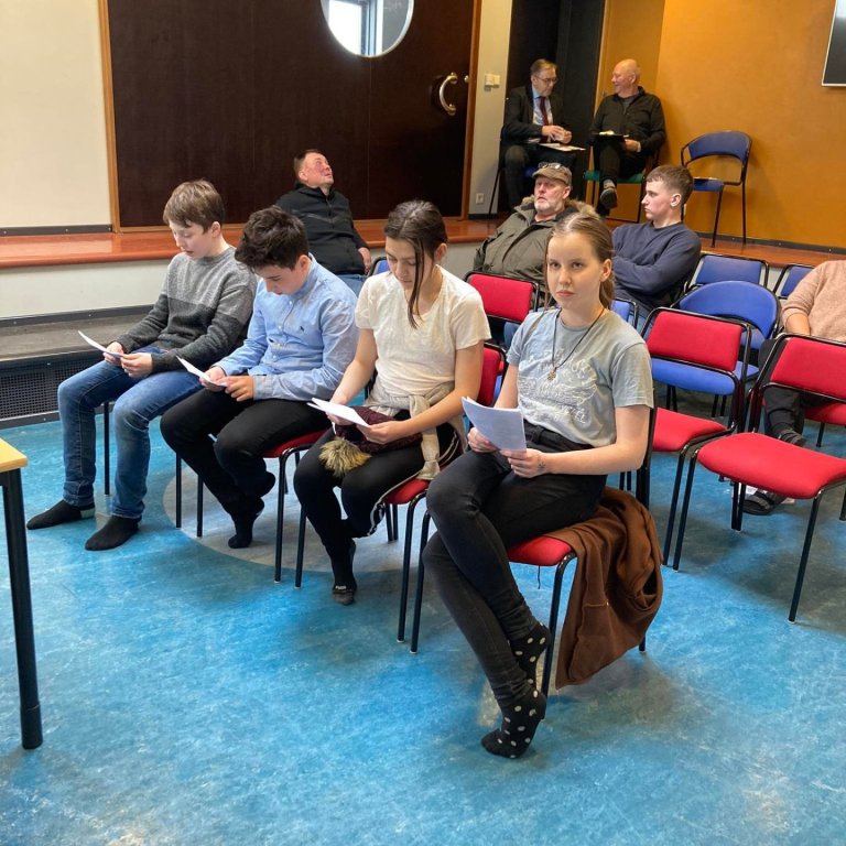 Stóra upplestrarkeppnin í 7. bekk