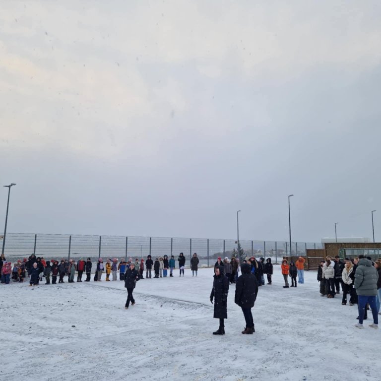 112 dagurinn og brunaæfing í skólanum